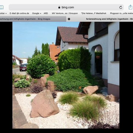 „Ferienwohnung Anni“ Billigheim-Ingenheim Exterior photo
